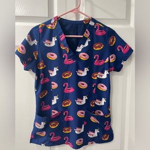 XS Prints by Maeven Scrub top